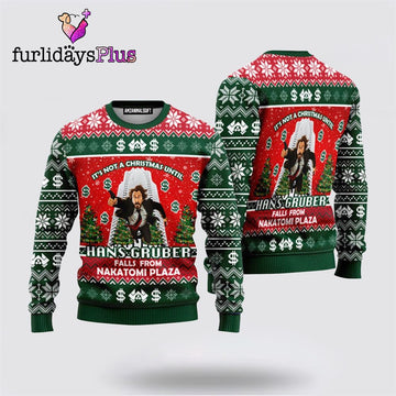 Nakatomi Towers Let It Snow Urly Christmas Sweater ,Christmas Ugly Sweater For Men, Women