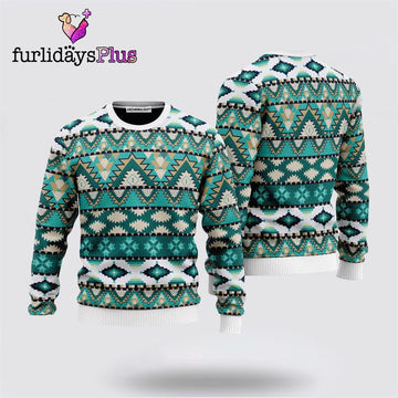 Native American Pattern Sweater ,Christmas Ugly Sweater For Men, Women