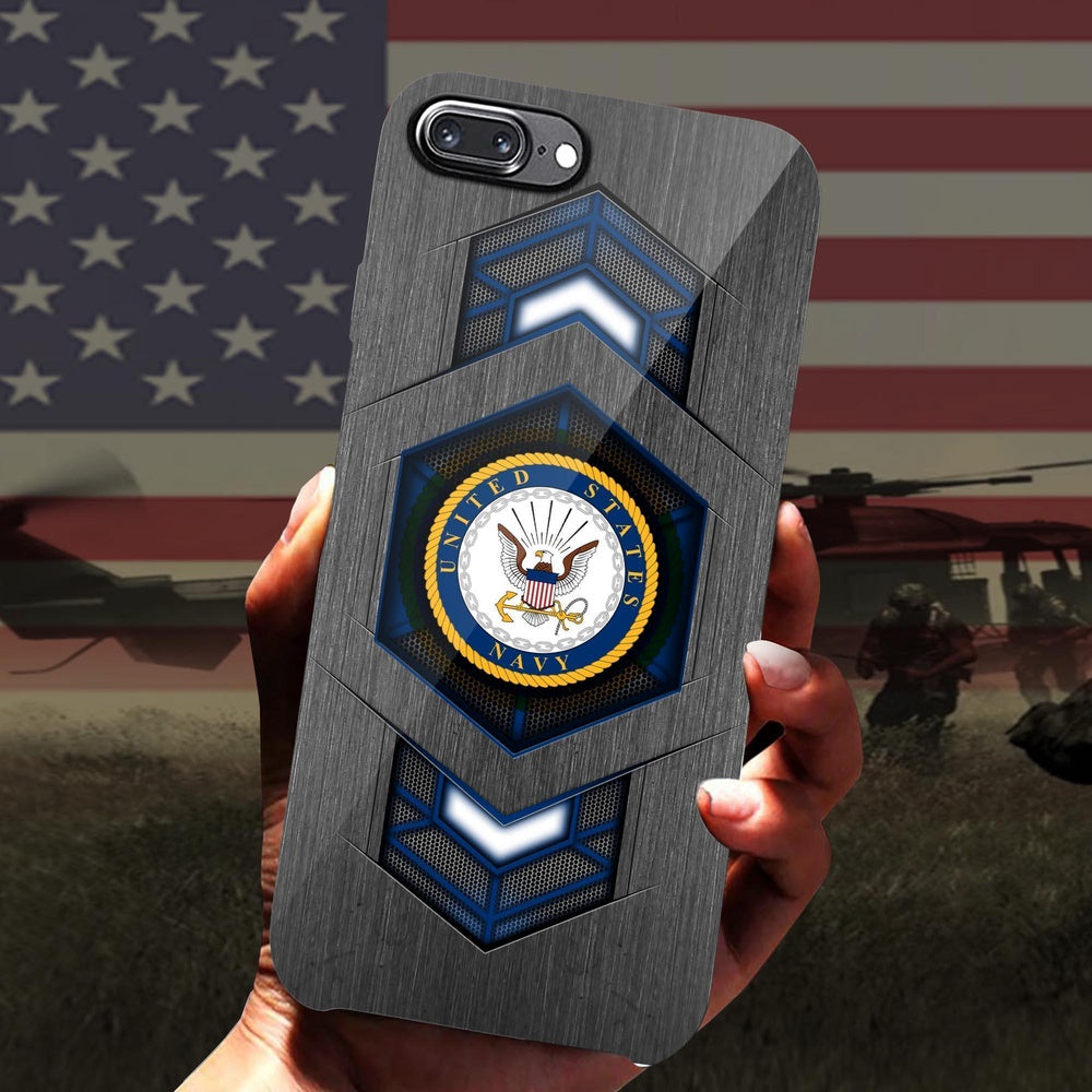 Navy Phone Case, US Navy Phone Case For Military, Gifts For Veteran Phone Case, Military Phone Cases