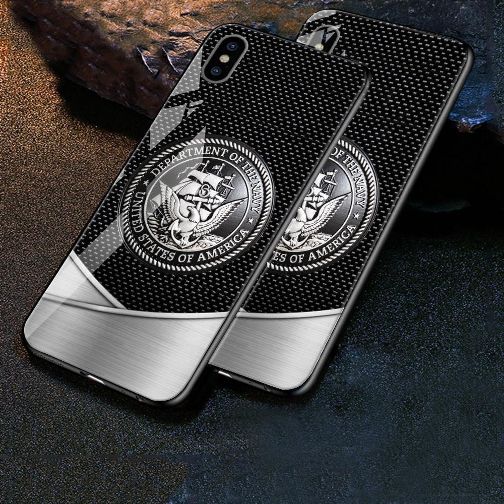 Navy Phone Case, United States Navy Normal Phone Case All Over Printed ...