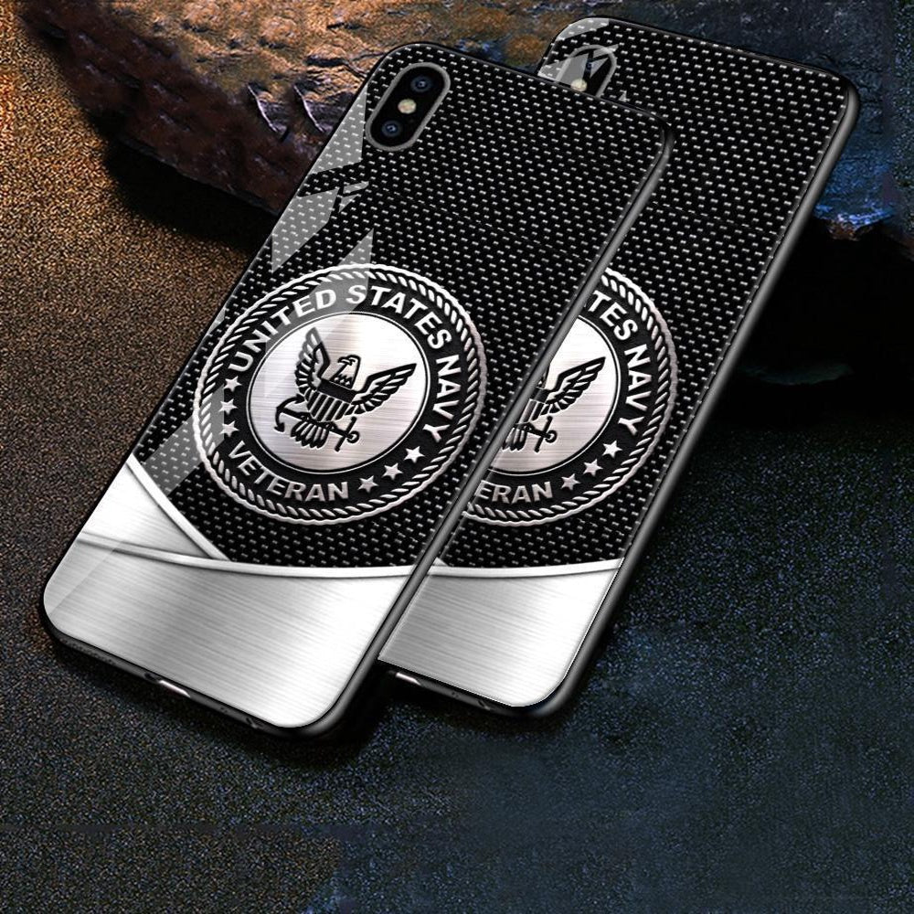 Navy Phone Case, United States Navy  Veteran Normal Phone Case All Over Printed, Military Phone Cases