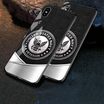 Navy Phone Case, United States Navy  Veteran Normal Phone Case All Over Printed, Military Phone Cases