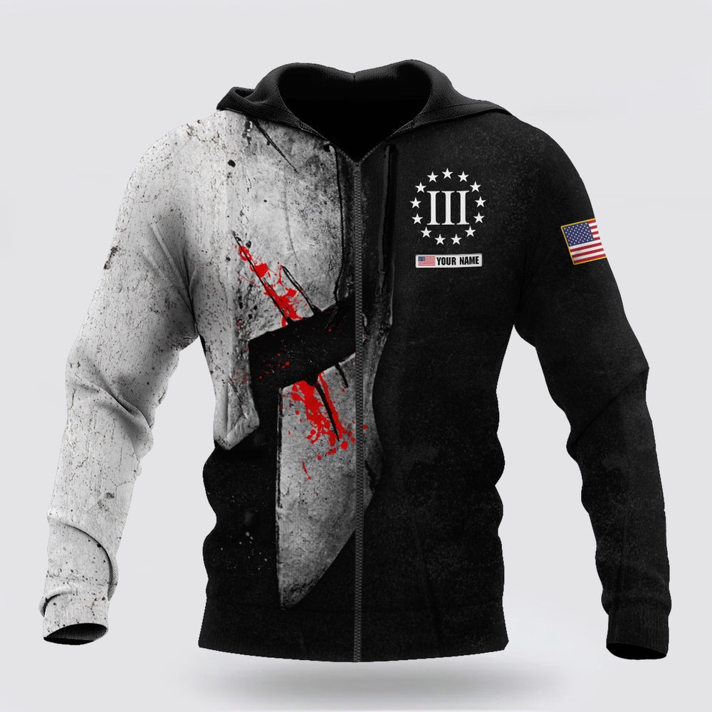 Us Army Hoodie, Personalized Name US Army Unisex 3D Hoodie