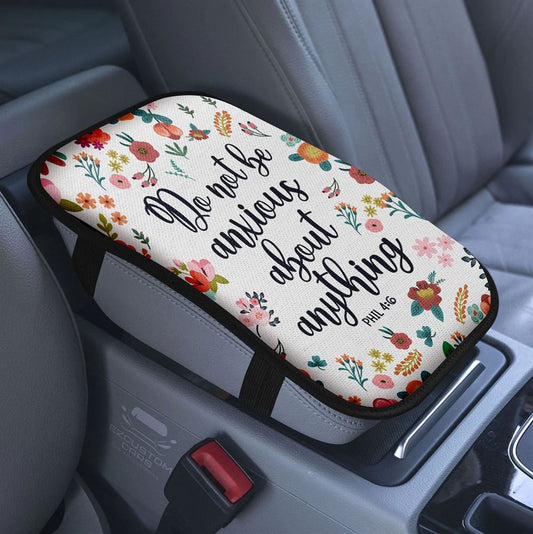 Pet Memorial Art Jesus Holding Dog Car Center Console Cover,Dog Memorial Pictures Dog Loss Gift Custom Dog Pictures