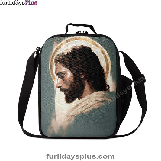 Picture Of Jesus Lunch Bag, Jesus Lunch Bag, Jesus Art, Christian Lunchbag