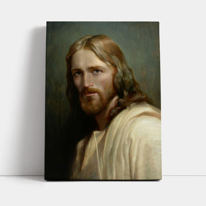 Portrait Of Jesus Christ Man Of Galilee Canvas Pictures - Christian Wall Art - Jesus Canvas Art