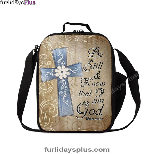 Psalm 4610 Be Still And Know That I Am God 1 Lunchbag, Bible Verse Lunch Bag, Scripture Lunchbag
