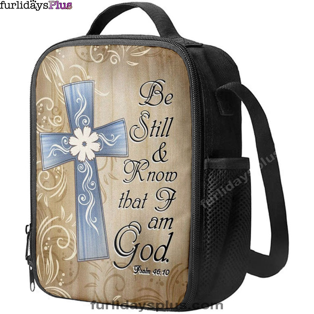 Psalm 4610 Be Still And Know That I Am God 1 Lunchbag, Bible Verse Lunch Bag, Scripture Lunchbag