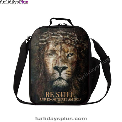 Psalm 4610 Be Still And Know That I Am God Lunchbag, Bible Verse Lunch Bag, Scripture Lunchbag