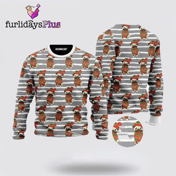 Pug Ugly Christmas Sweater ,Christmas Ugly Sweater For Men, Women