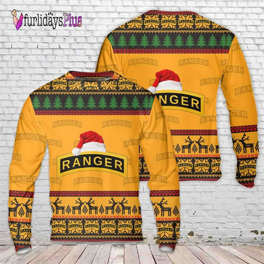Ranger Tab Ugly Christmas Sweater For Men And Women, Christmas Gift, Christmas Winter Fashion