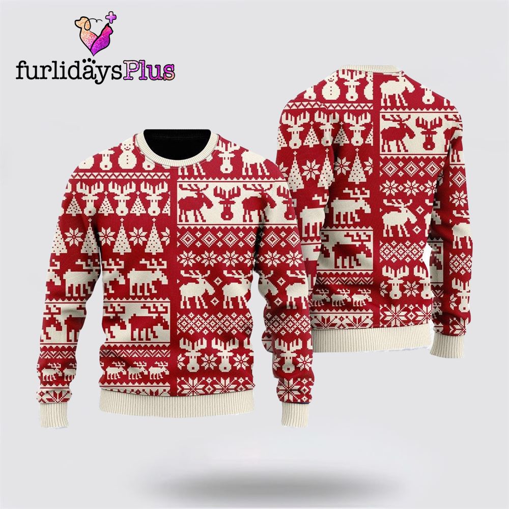 Redmas Fancy Ugly Sweater ,Christmas Ugly Sweater For Men, Women