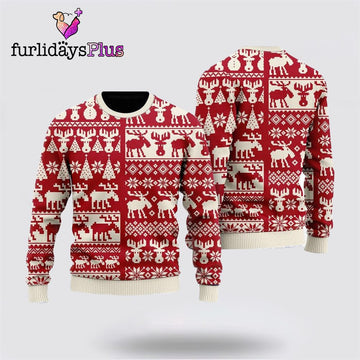 Redmas Fancy Ugly Sweater ,Christmas Ugly Sweater For Men, Women