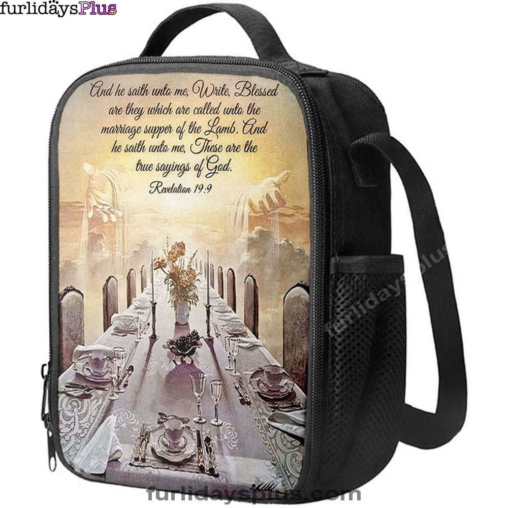 Revelation 199 Lunchbag, These Are The True Sayings Of God