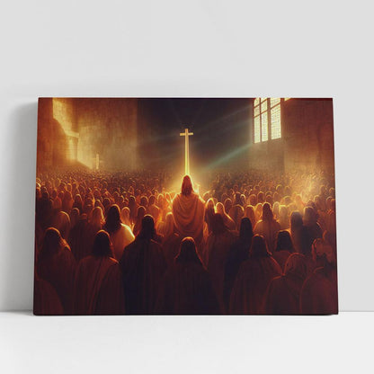 Revelation Jesus Christ Canvas Pictures, Faith Art, Christian Gifts Canvas Wall Art Decor