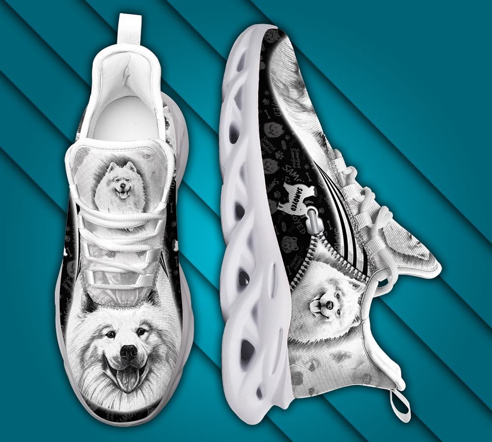 Samoyed Sketch Max Soul Shoes For Women Men Kid - Gift For Dog lover