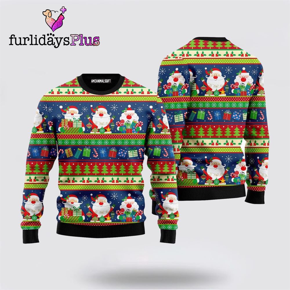 Santa Christmas Gift Ugly Christmas Sweater ,Christmas Ugly Sweater For Men, Women