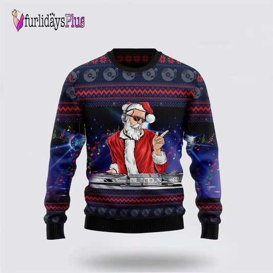 Santa Claus Dance Night Party Ugly Sweater For Men And Women, Christmas Gift, Christmas Winter Fashion