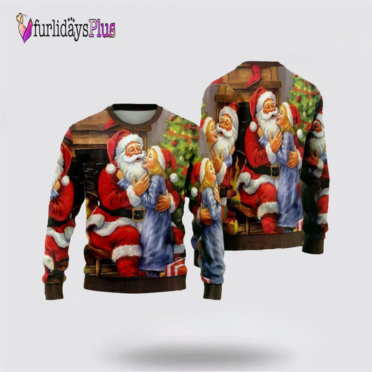 Santa's Loves Ugly Christmas Sweater For Men And Women, Christmas Gift, Christmas Winter Fashion