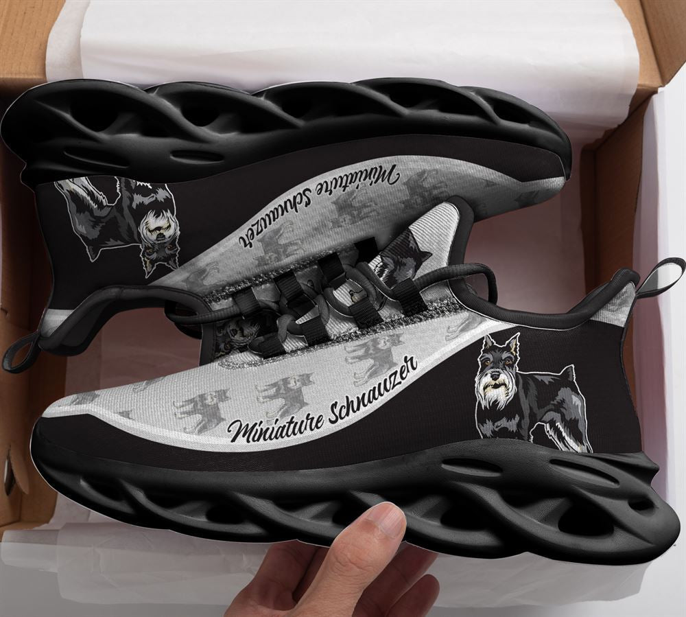 Schnauzer Max Soul Shoes - Gift For Dog lover