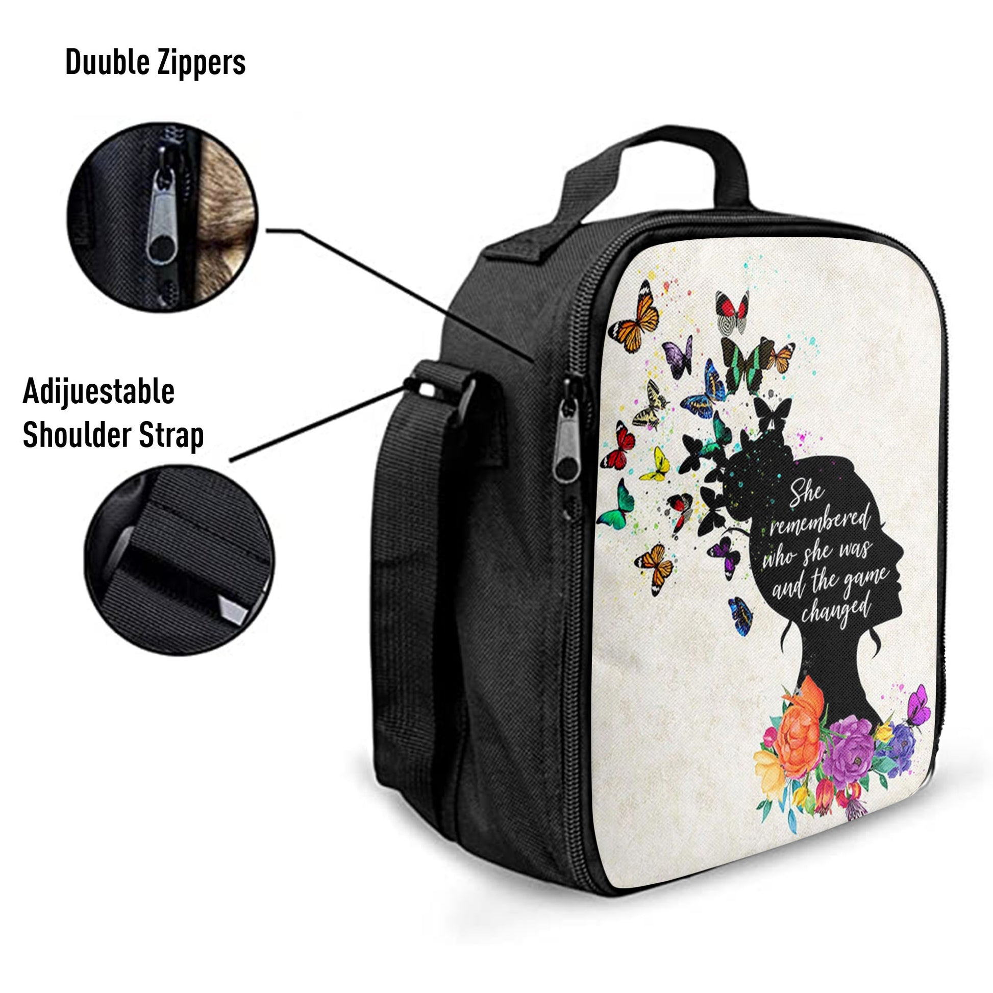 She Remembered Who She Was And The Game Changed Lunchbag, Motivational Encouragement Gifts For Women