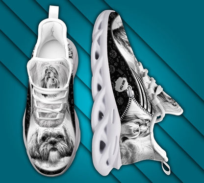 Shih Tzu Sketch Max Soul Shoes For Women Men Kid - Gift For Dog lover