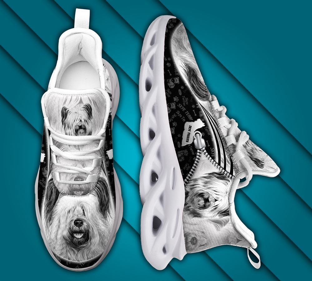 Skye Terrier Sketch Max Soul Shoes For Women Men Kid - Gift For Dog lover