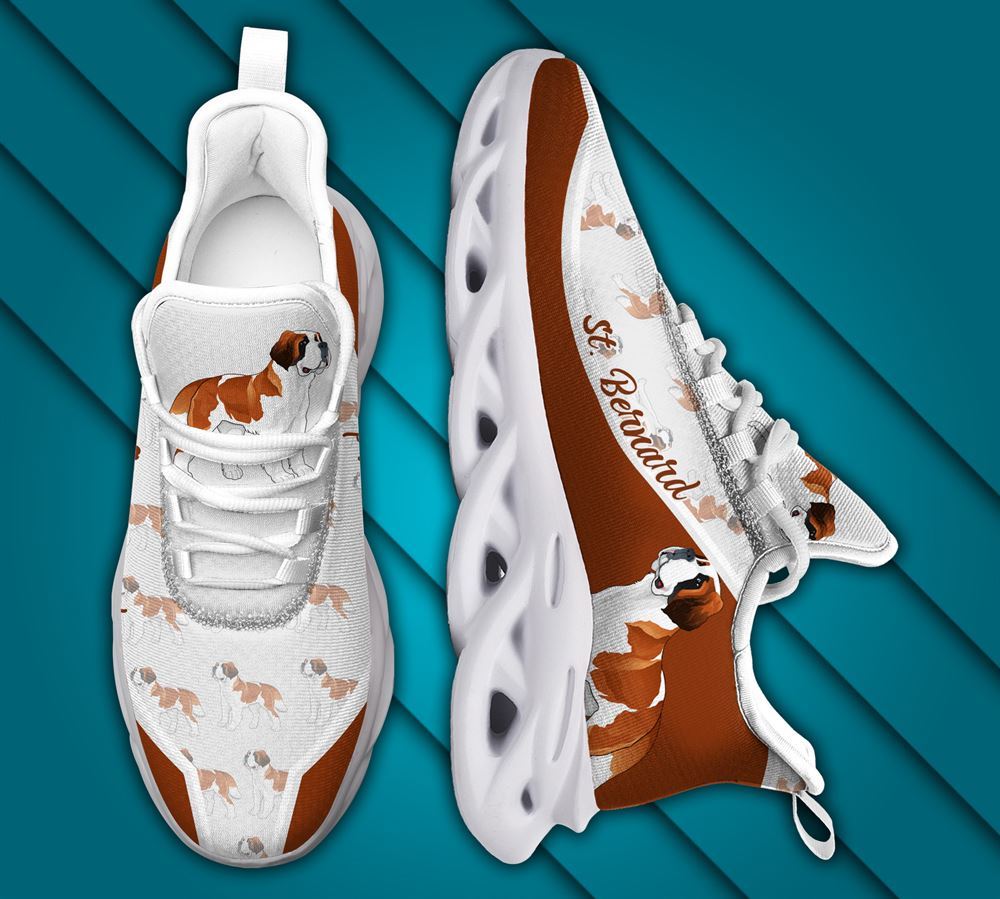 St. Bernard Max Soul Shoes - Gift For Dog lover