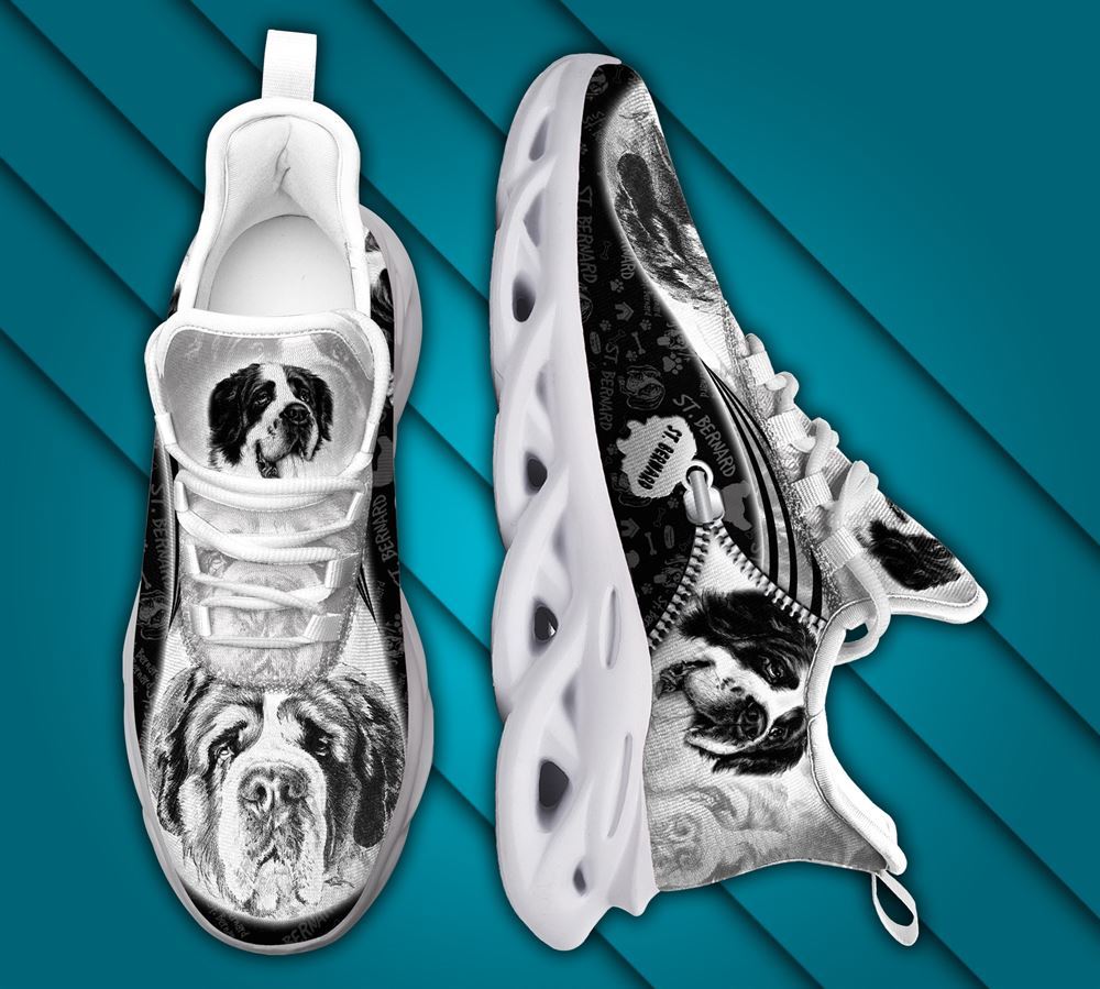 St. Bernard Max Soul Shoes For Women Men - Gift For Dog lover