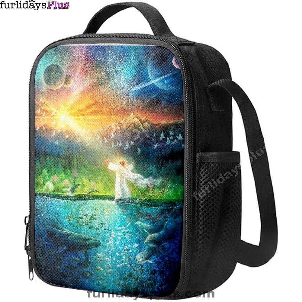 Symphony Of Praise Jesus Lunchbag, Jesus Christ Lunch Bag, Christian Lunchbag