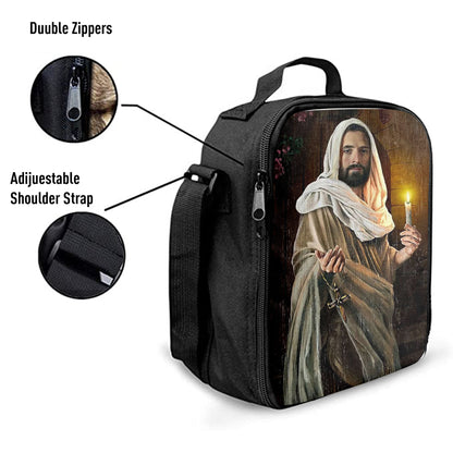 Take My Hand Jesus Christ The Redeemer Jesus Calls Lunchbag, Jesus Christ Lunch Bag, Christian Lunchbag