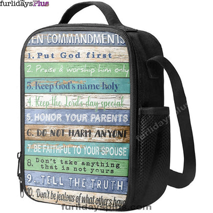 Ten Commandments Lunchbag Lunchbag 1, Christian Lunchbag Lunch Bag