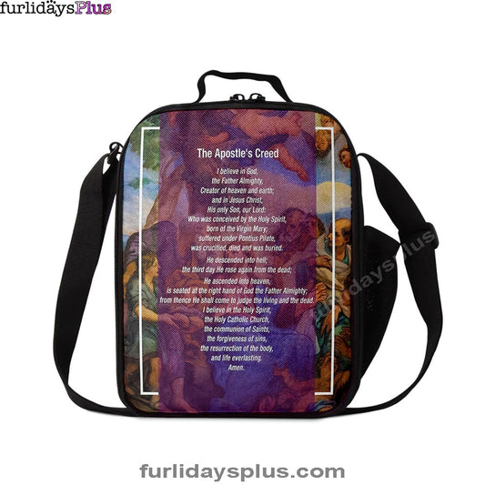 The Apostle's Creed Lunchbag, Jesus Christ Surrounded By His Apostles, Christian Lunchbag Lunch Bag