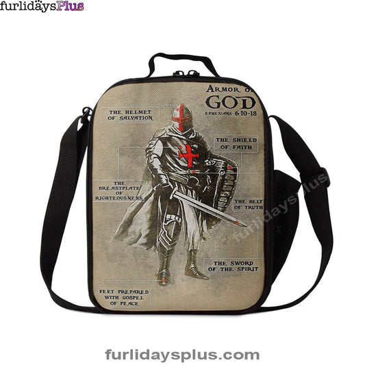 The Armor of God Lunchbag Lunch Bag, Ephesians 610 18 NIV, Christian Wall Lunchbag, Religious Lunchbag