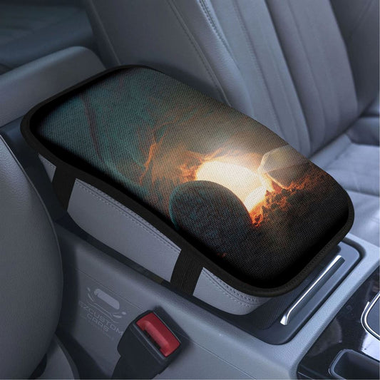 The Empty Tomb Car Armrest Seat Cover, Christian Car Center Console Cover,Easter Car Accessory