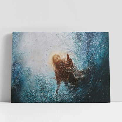 The Hand Of God Jesus Large Canvas, Christian Gifts Canvas Prints, Religious Canvas Art