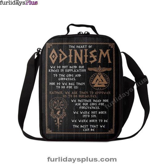 The Heart Of Odinism Lunchbag Lunch Bag, Christian Wall Lunchbag, Religious Lunchbag