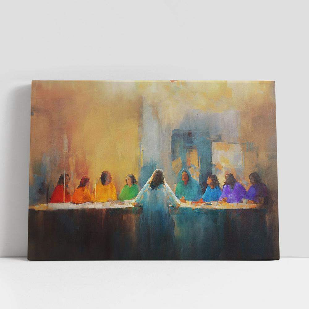 The Last Supper Canvas Prints, Jesus Christ Picture, Jesus Canvas Art