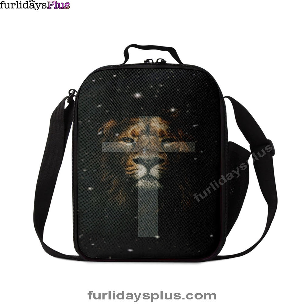 The Lion King Cross Lunchbag, Lion Lunch Bag, Christian Inspirational Lunchbag