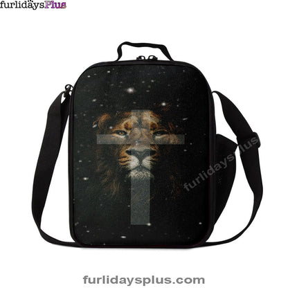 The Lion King Cross Lunchbag, Lion Lunch Bag, Christian Inspirational Lunchbag