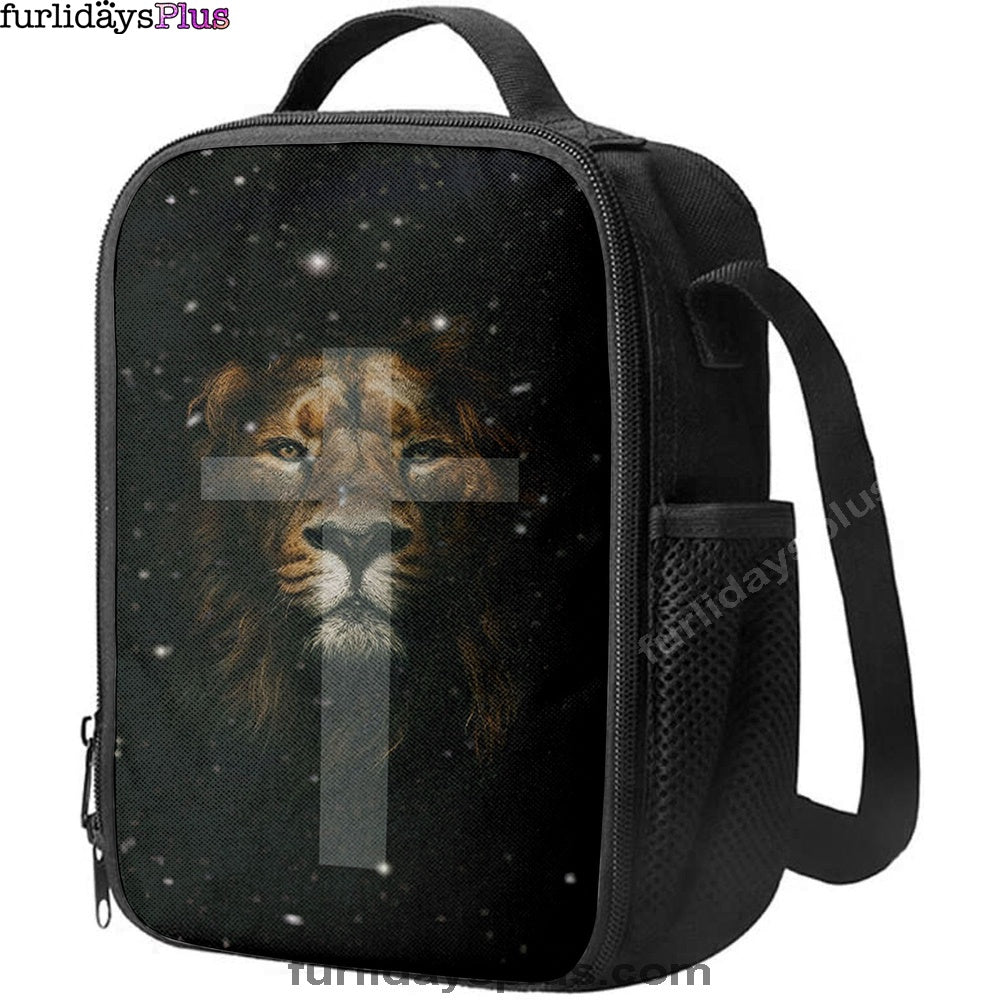 The Lion King Cross Lunchbag, Lion Lunch Bag, Christian Inspirational Lunchbag
