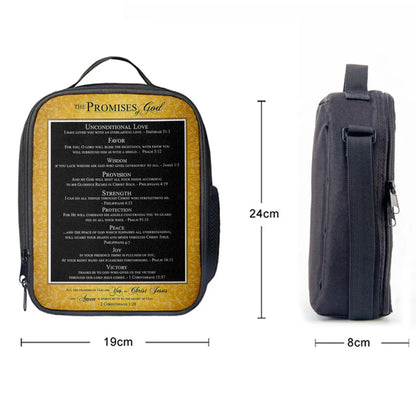 The Promises Of God Lunchbag Lunch Bag, 2 Corinthians 1 20, Christian Lunchbag Lunch Bag