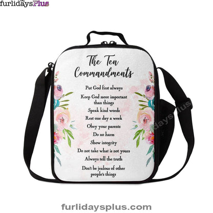 The Ten Commandments Lunchbag For Classroom Church Sunday School Or Homeschool