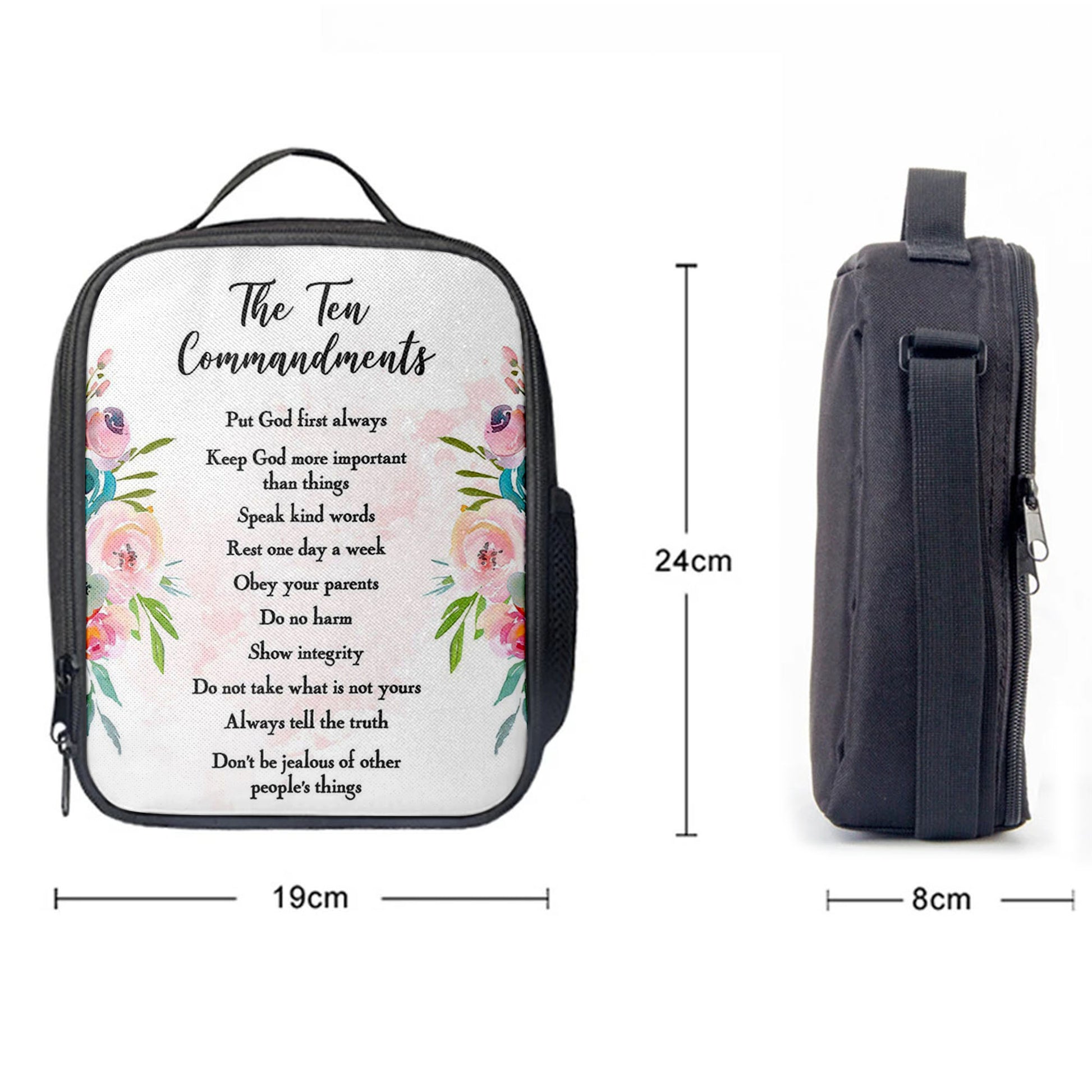 The Ten Commandments Lunchbag For Classroom Church Sunday School Or Homeschool