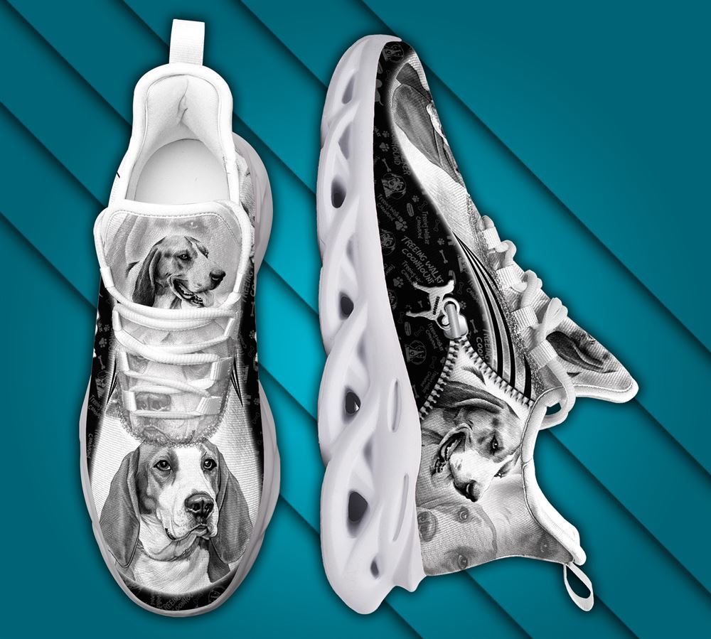 Treeing Walker Coonhound Sketch Max Soul Shoes For Women Men Kid - Gift For Dog lover