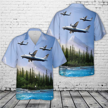 US Air Force Hawaiian Shirt, USAF C-146A Wolfhound, Air Force Special Operations Command, #13075 Hawaiian Shirt