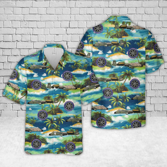 US Air Force Hawaiian Shirt, US Air Force 78-0651, Memphis Belle III, A-10 Thunderbolt II, A-10 Demo Team 2023-2024 Hawaiian Shirt