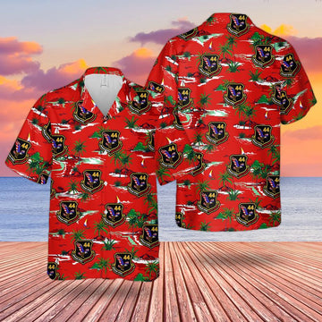 US Air Force Hawaiian Shirt, US Air Force, Concord, California, Diablo Composite Squadron 44 Hawaiian Shirt