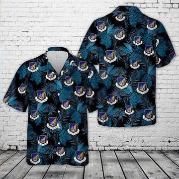 US Air Force Hawaiian Shirt, US Air Force Pacific Air Forces (PACAF) Hawaiian Shirt