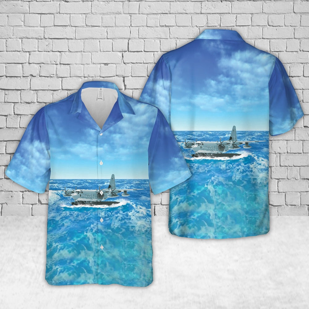 US Air Force Hawaiian Shirt, US Air Force Special Operations Command MC-130J Commando II Amphibious Capability Hawaiian Shirt